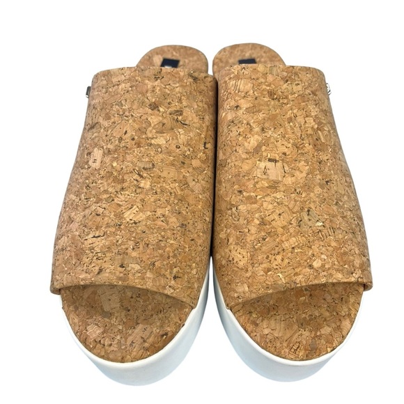 DKNY Cali Cork Platform Open Toe Sandals‎ Womens Size 9.5 - Picture 5 of 12